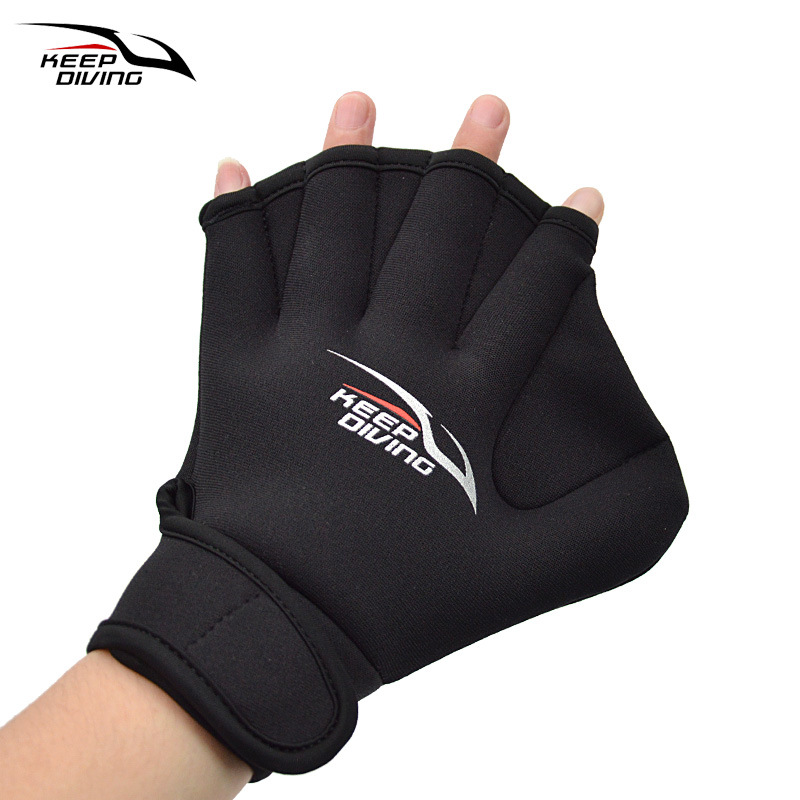 Aquatic Sports Scuba - Aquatic Fitness Neoprene Swim Webbed Training