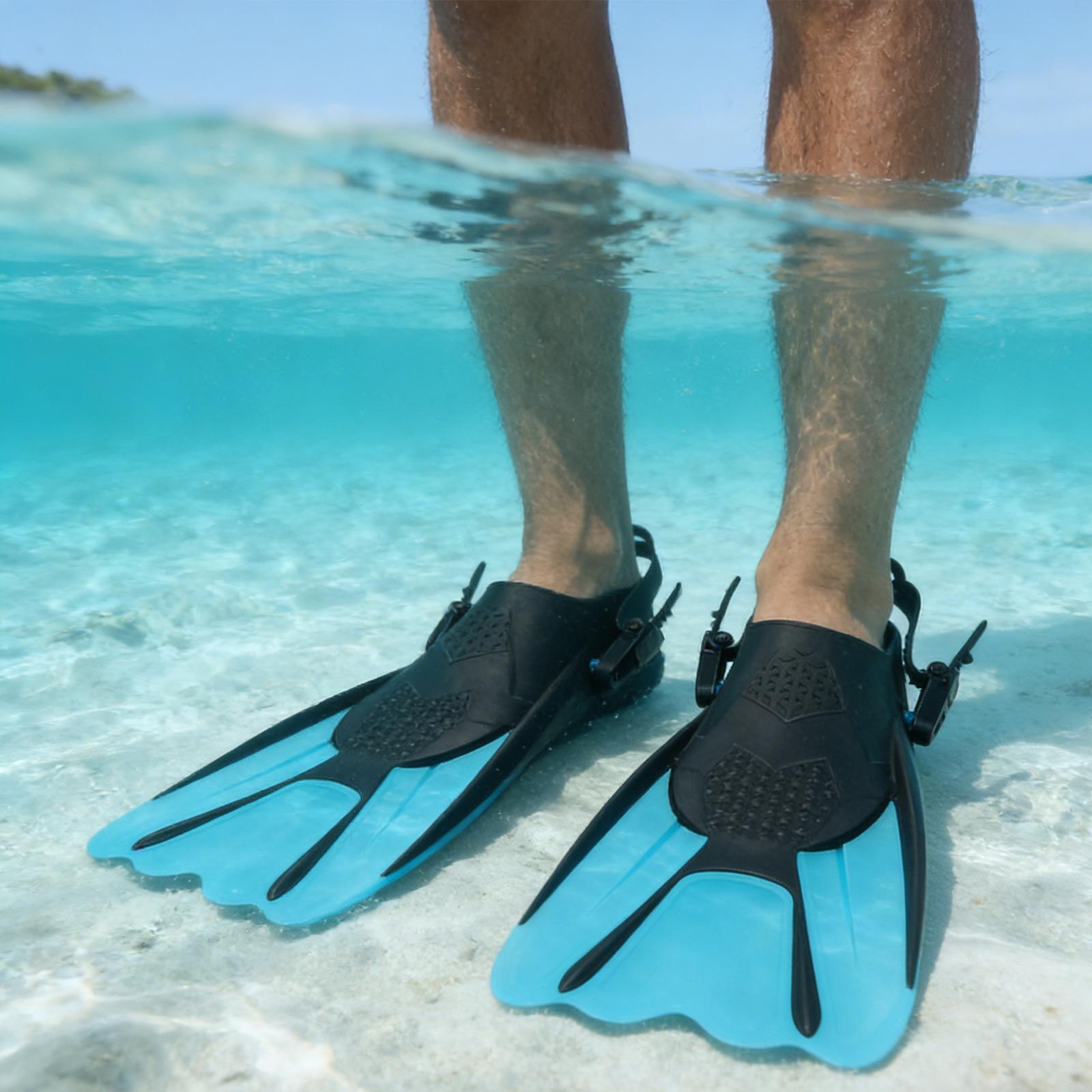 Open Heel Swim Fins Adjustable - Aquatic Sports Scuba บทวิจารณ์และราคา