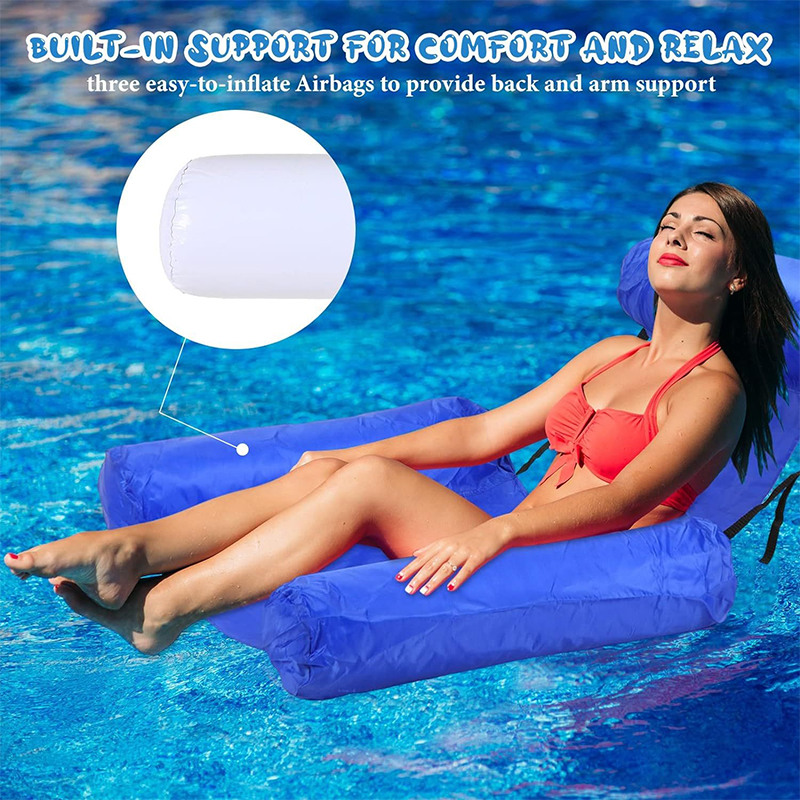 1PC Inflatable Floating Hammoc - Aquatic Water Sports บทวิจารณ์และราคา