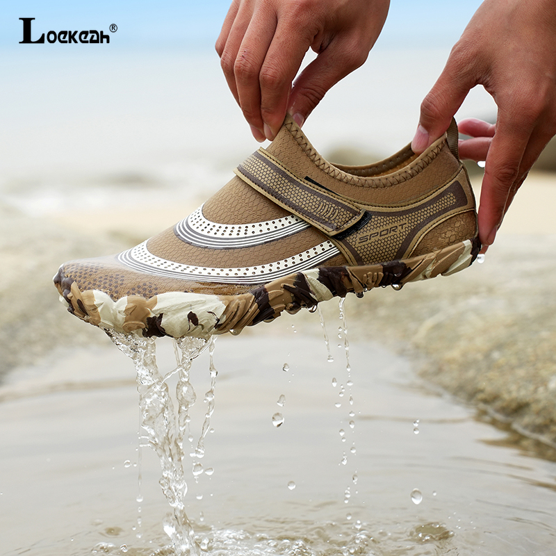 Non-slip Beach Wading Sneakers - Aquatic Water Sports บทวิจารณ์และราคา