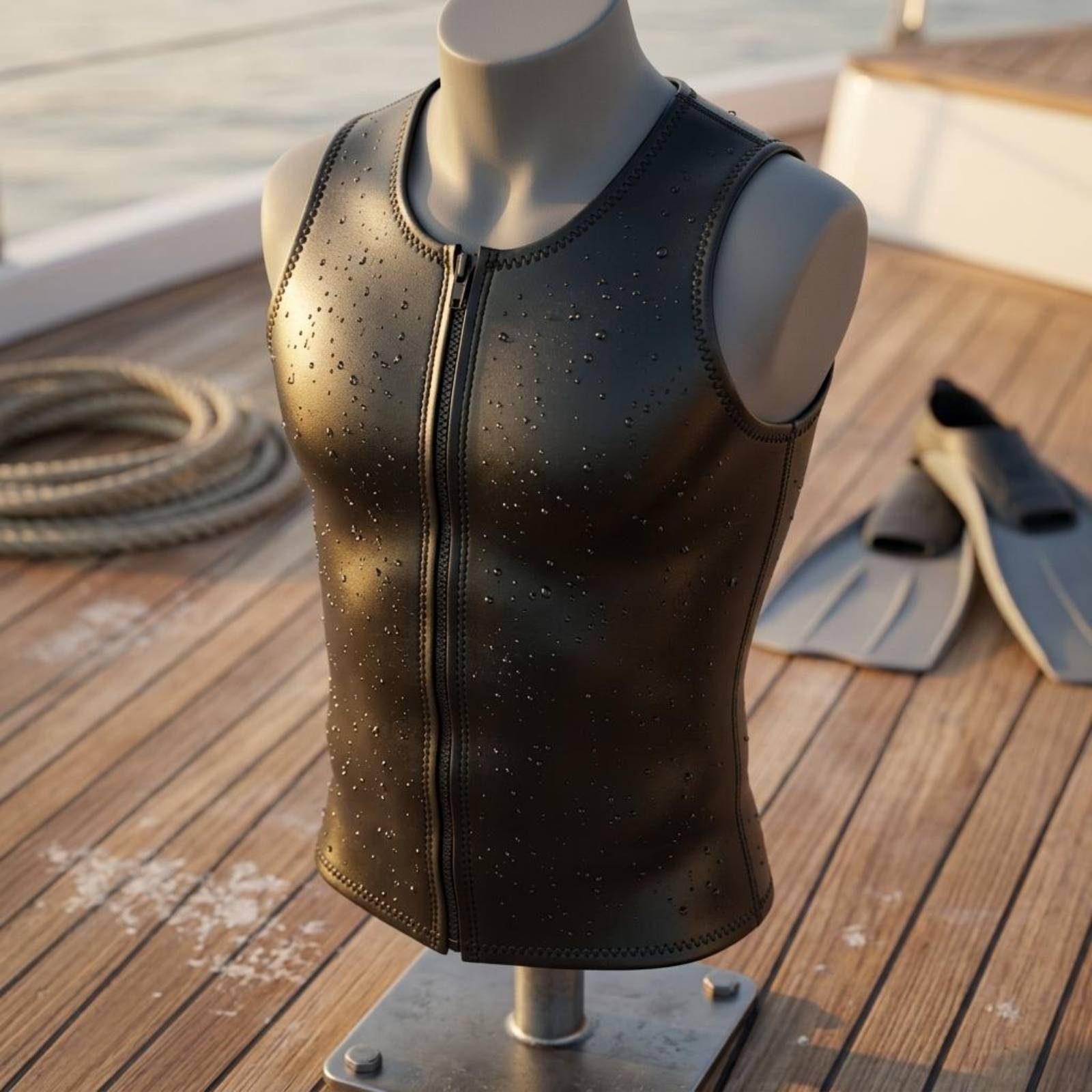 Dive Shorts Shiny Skin 2mm Neo - Aquatic Water Sports บทวิจารณ์และราคา