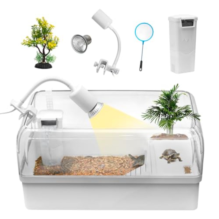 Turtle Tank Acrylic Habitat Ki - Aquatic Zone บทวิจารณ์และราคา